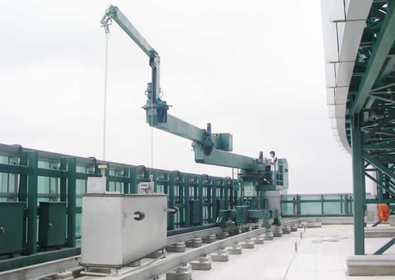 Автоматизированная CDGC железнодорожный смонтированных окно очистки Гондола платформы с 9,0 м/мин