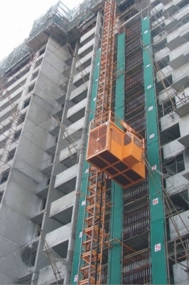 Материальный лифт подъема конструкции подъема с Schneider, частями LG электрическими